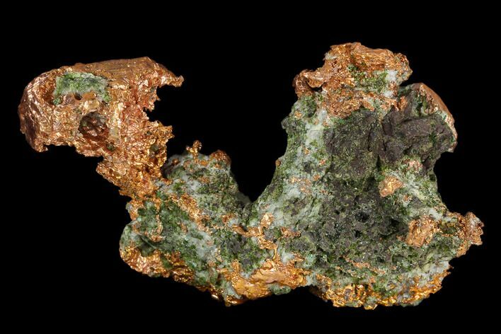 4.1" Natural, Native Copper Formation - Michigan